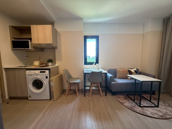 ขายดาวน์ Dcondo Sense บางแสน ราคาพิเศษ! 1 ห้องนอน 1 ห้องน้ำ ขนาด 28.25 ตร.ม. โทร 093-1681685