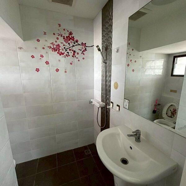 บ้านหัวมุม วิวสวน ให้เช่า โครงการ Pleno สุขสวัสดิ์-ประชาอุทิศ 60 เฟอร์นิเจอร์ครบ เข้าอยู่ได้ทันที โทร 085-144-0184