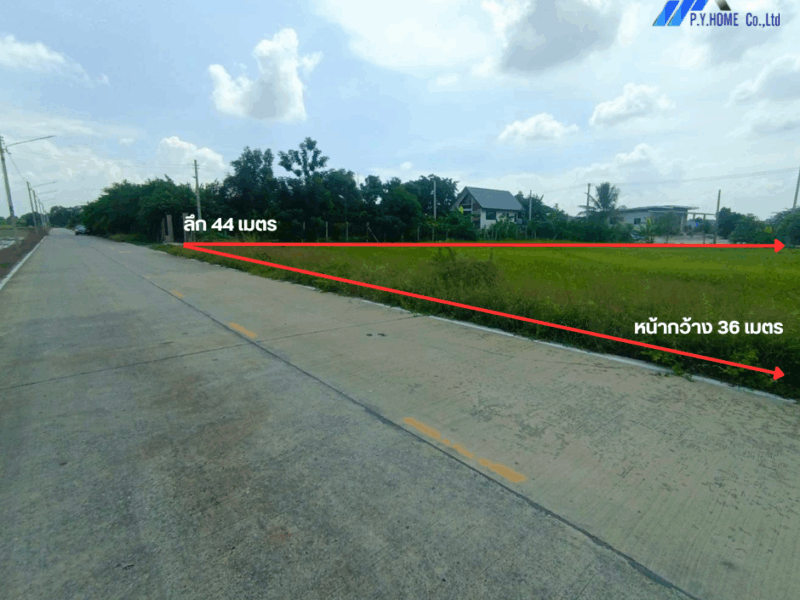 ขายที่ดินทำเลทอง บางหลวงใกล้ถนนราชพฤกษ์–346 ตัดใหม่