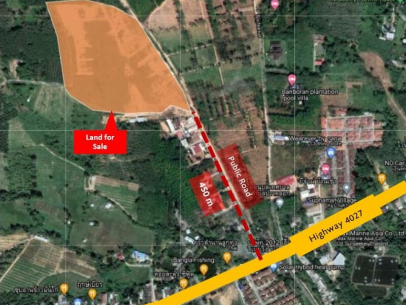 ขาย ที่ดิน ภูเก็ต ถลาง เนื้อที่ 49 ไร่ 1 งาน 60.2 ตรว
