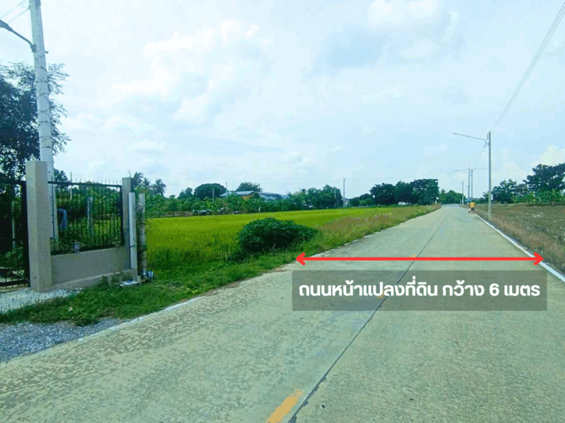 ขายที่ดินทำเลทอง บางหลวงใกล้ถนนราชพฤกษ์–346 ตัดใหม่