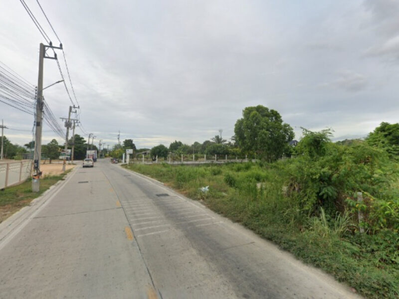 ขาย ที่ดิน ซอยไหหลำ ห้วยกะปิ เมืองชลบุรี 7 ไร่ 3 งาน 90.5 ตร.วา ใกล้ถ.ข้าวหลาม ตลาดหนองมน เข้าออกได้หลายทาง เหมาะทำพูลวิลล่า บ้านจัดสรร