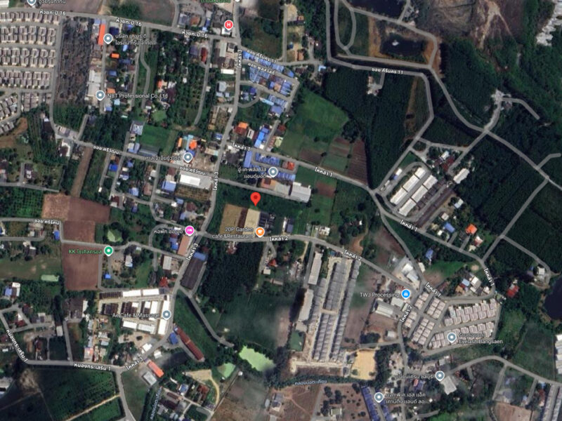 ขาย ที่ดิน ซอยไหหลำ ห้วยกะปิ เมืองชลบุรี 7 ไร่ 3 งาน 90.5 ตร.วา ใกล้ถ.ข้าวหลาม ตลาดหนองมน เข้าออกได้หลายทาง เหมาะทำพูลวิลล่า บ้านจัดสรร