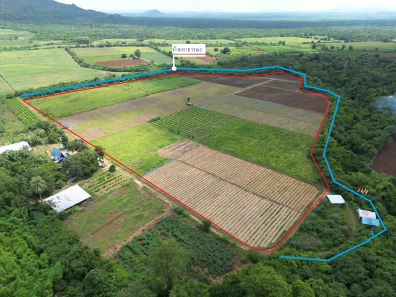 ขายที่ดิน 42 ไร่ วังดง กาญจนบุรี ติดลำห้วย วิวเขาสวย อากาศดี เหมาะสร้างบ้านพัก รีสอร์ต หรือโฮมสเตย์ธรรมชาติ