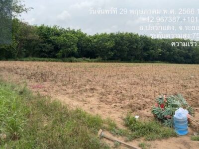 ลงทุนวันนี้ คว้าอนาคต! ที่ดินสีม่วงอ่อน ทำเลทอง 10 ไร่ ริมถนนมาบยางพร2 ติดแหล่งงาน ระยอง ศูนย์กลางโลจิสติกส์ยุคใหม่!