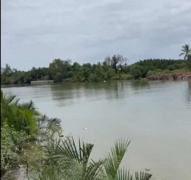 ขายที่ดินพร้อมรีสอร์ท 25-0-75.4 ไร่ (แบ่งขาย) ติดถนนพระรามที่ 2 จ.สมุทรสงคราม
