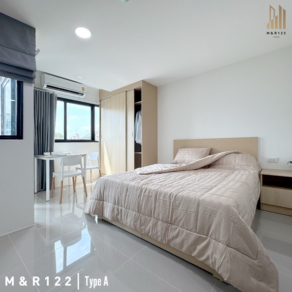 ห้องพักใหม่ M&R 122 เฟอร์ฯ ครบ อินเทอร์เน็ตส่วนตัว ใกล้ 7-11 และ Otteri โทร 0889128995