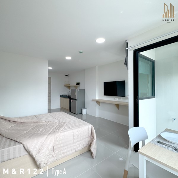 ห้องพักใหม่ M&R 122 เฟอร์ฯ ครบ อินเทอร์เน็ตส่วนตัว ใกล้ 7-11 และ Otteri โทร 0889128995
