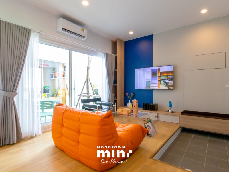 ทาวน์โฮมเชียงใหม่ 2 ชั้น Monotown Mini ฟังก์ชัน 3 นอน 3 น้ำ พร้อมคลับเฮาส์สิ่งอำนวยความสะดวกครบ