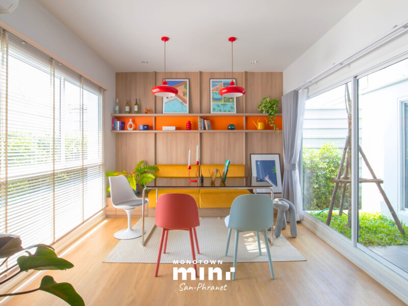 ทาวน์โฮมเชียงใหม่ 2 ชั้น Monotown Mini ฟังก์ชัน 3 นอน 3 น้ำ พร้อมคลับเฮาส์สิ่งอำนวยความสะดวกครบ
