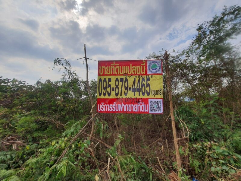 ขายด่วนที่ดินลาดปลาดุก 51 ตรว ติดถนนลาดยางสาธารณะ ถมแล้ว อ.บางบัวทอง จ.นนทบุรี