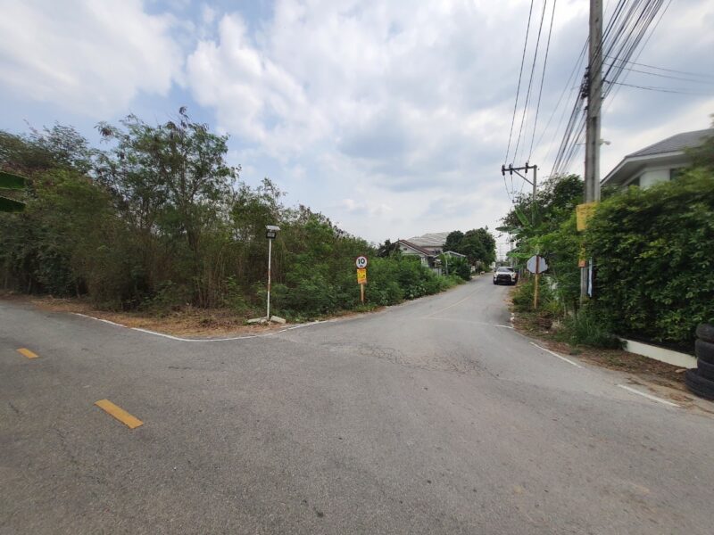 ขายด่วนที่ดินลาดปลาดุก 51 ตรว ติดถนนลาดยางสาธารณะ ถมแล้ว อ.บางบัวทอง จ.นนทบุรี