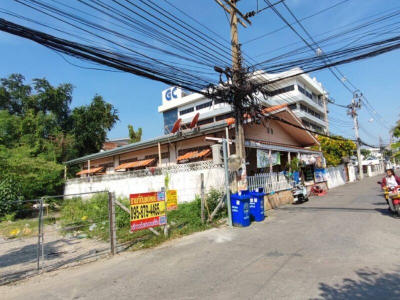 ขายที่ดินใกล้เมืองทองธานี 66 ตรว ติดถนนคอนกรีตสาธารณะ ถมแล้ว ซ.แจ้งวัฒนะ-ปากเกร็ด 41 อ.ปากเกร็ด จ.นนทบุรี