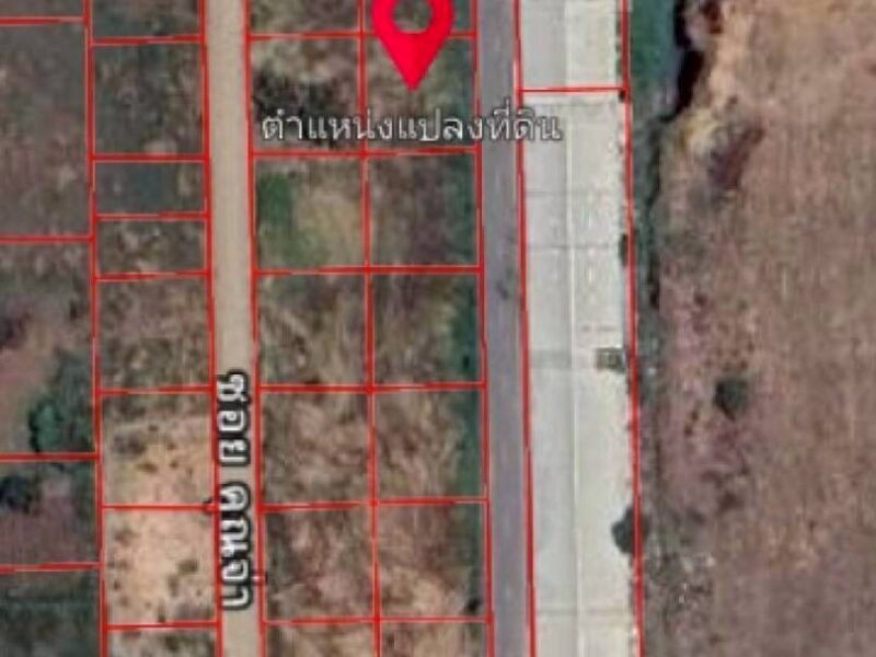 ขายที่ดินรังสิต-นครนายก 100 ตรว ติดถนนลาดยางสาธารณะ คลอง 11 ซ.สนั่นรักษ์ อ.ธัญบุรี จ.ปทุมธานี
