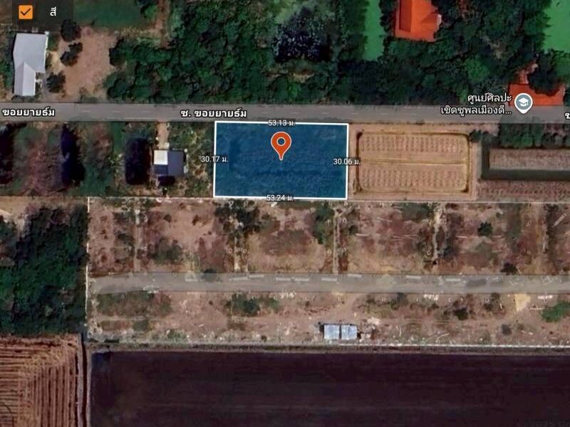 ขายที่ดินถมแล้ว 1 ไร่ ติดถนนลาดยางสาธารณะ ซ.คลองหกตะวันตก 25 อ.คลองหลวง จ.ปทุมธานี