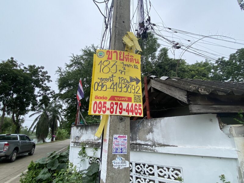 ขายด่วนที่ดินคลองสอง 183 ตรวติดถนนคอนกรีตสาธารณะ ซ.ไอยรา 22 อ.คลองหลวง จ.ปทุมธานี