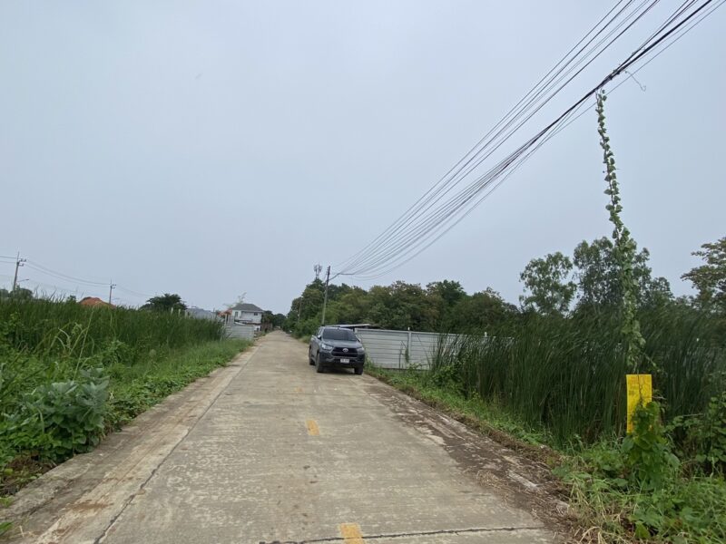 ขายด่วนที่ดินคลองสอง 183 ตรวติดถนนคอนกรีตสาธารณะ ซ.ไอยรา 22 อ.คลองหลวง จ.ปทุมธานี