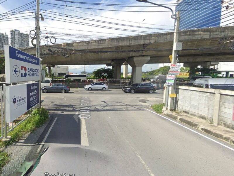 ขายด่วน ที่ดินแปลงสวย ใกล้ รพ.กรุงเทพเพียง 300 เมตร ถูกที่สุดในศูนย์วิจัย