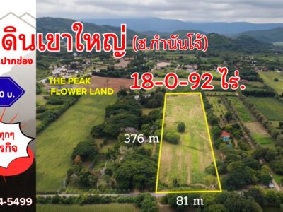 #ที่ดินเขาใหญ่ ซอย.กำนันโจ้ 18-0-92ไร่. (ใกล้.เดอะ พีค ฟลาวเวอร์ แลนด์)ไร่ล่ะ 3.9 ล้าน บ.ซับสวอง ต.ขนงพระ อ.ปากช่อง จ.นครราชสีมา