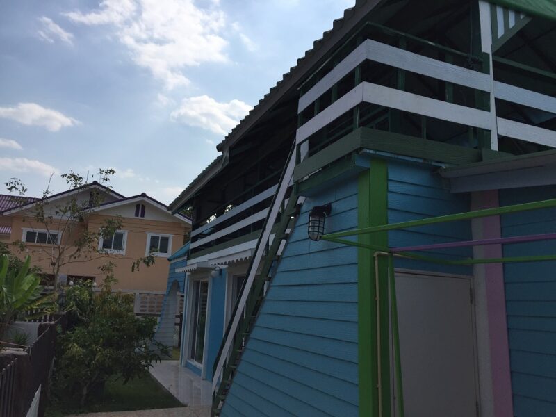 ขายบ้านทรงรีสอร์ท ใกล้เขา ติดลำธาร จังหวัดปราจีนบุรี