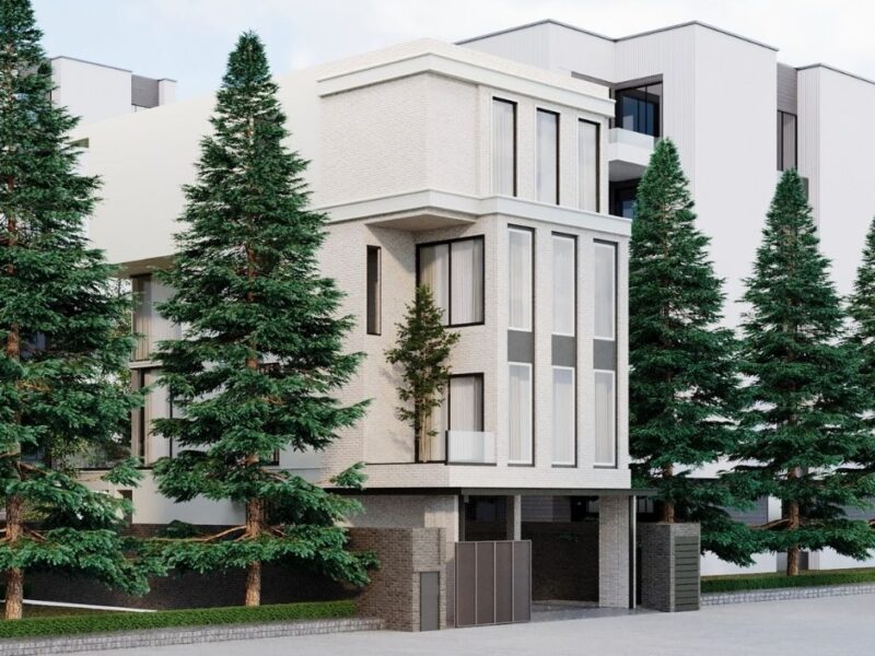 ขายที่ดินแปลงเล็ก 50 ตารางวา ปรีดี 20 สุขุมวิท 71 พร้อมแบบบ้านหรูมีลิฟต์