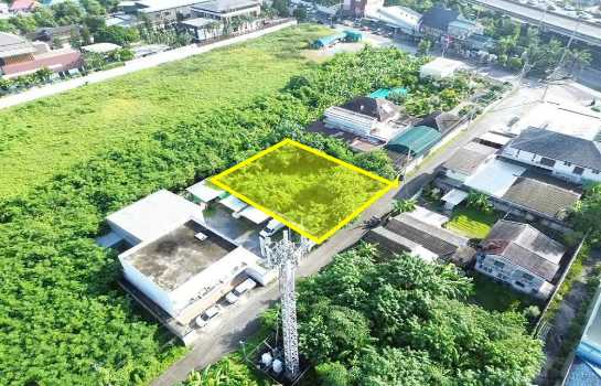 ด่วน! ที่ดินสวยใจกลางเลียบด่วนฯ ซ.ประดิษฐ์มนูธรรม 23 | 200 ตร.วา | เหมาะปลูกบ้าน ออฟฟิศ |แปลงสวย หน้ากว้าง ใกล้ทางด่วน เซ็นทรัลอีสต์วิลล์