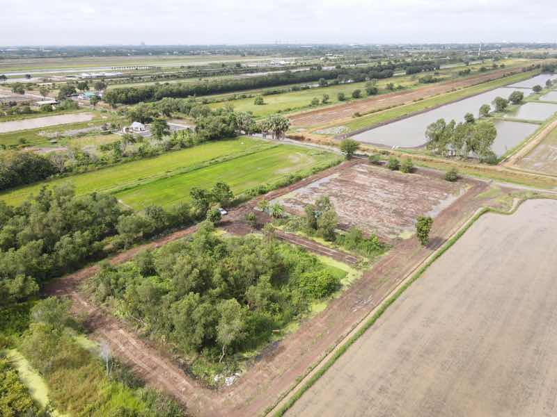 ที่ดินทำเลดีเหมาะทำบ้าน ใกล้มอเตอร์เวย์ คลอง5 ปทุมธานี