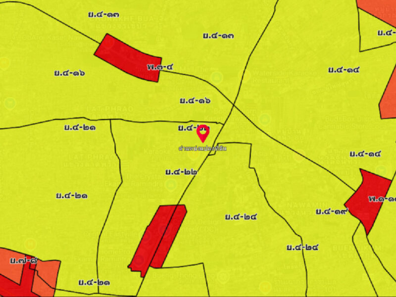 ด่วน! ที่ดินสวยใจกลางเลียบด่วนฯ ซ.ประดิษฐ์มนูธรรม 23 | 200 ตร.วา | เหมาะปลูกบ้าน ออฟฟิศ |แปลงสวย หน้ากว้าง ใกล้ทางด่วน เซ็นทรัลอีสต์วิลล์