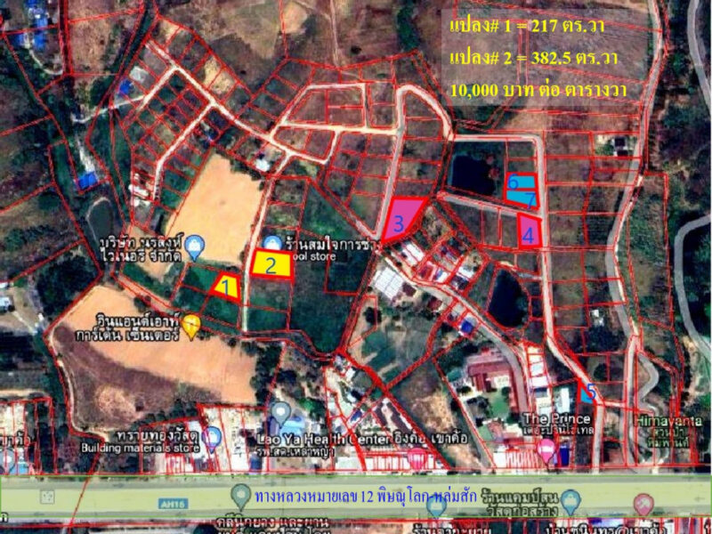 ขาย ที่ดินเปล่า โฉนดครุฑแดง เขาค้อ ต.แคมป์สน 217 ตร.วา แปลง01