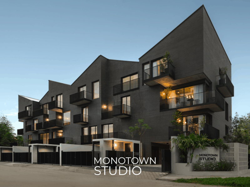 บ้านหรูใจกลางเมืองเชียงใหม่ 3.5 ชั้น โครงการ Monotown Studio ติด ถ.ซุปเปอร์ไฮเวย์ ตรงข้ามเซ็นทรัลเฟสติวัล