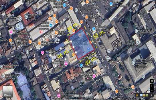 ขาย ที่ดิน สาทร สวนพลู เนื้อที่ 1 ไร่ 47.6 ตรว