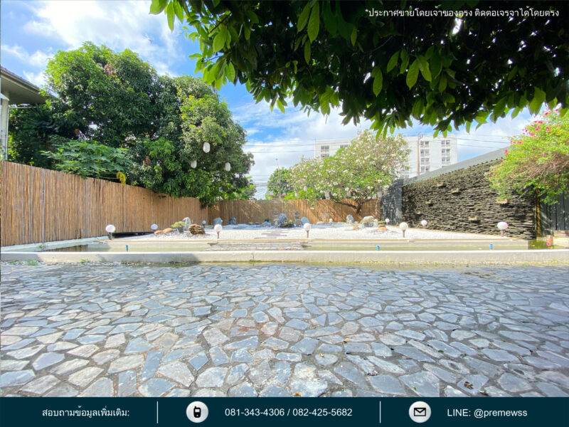 ขายที่ดินติดถนนใหญ่ พร้อมสิ่งปลูกสร้าง บางยี่ขัน ธนบุรี พระราม 8 ขนาด 242.8 ตร.วา