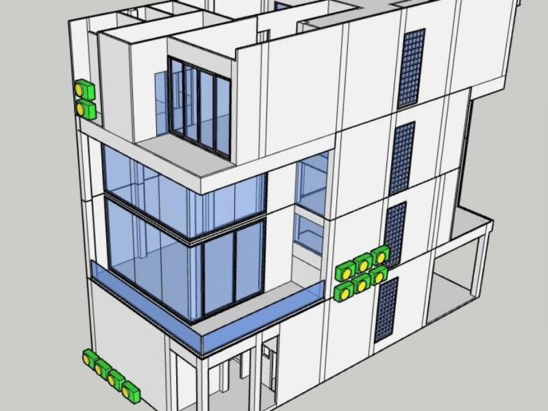 ขายที่ดินแปลงเล็ก 50 ตารางวา ปรีดี 20 สุขุมวิท 71 พร้อมแบบบ้านหรูมีลิฟต์