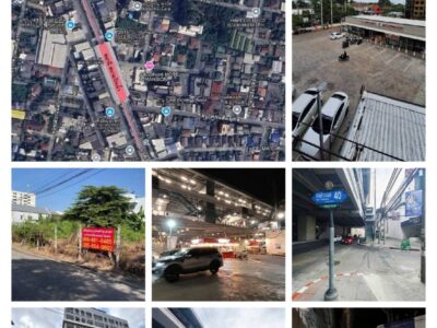 ขาย/ให้เช่า (ค่าเช่าเดือนละ70000บาท) ที่ดินถมแล้ว 437 ตรวา อยู่ในซอยติวานน์40 ห่างจากสถานีรถไฟฟ้าสายสีชมพู 200เมตร