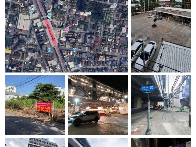 ขาย/ให้เช่า (ค่าเช่าเดือนละ70000บาท) ที่ดินถมแล้ว 437 ตรวา อยู่ในซอยติวานน์40 ห่างจากสถานีรถไฟฟ้าสายสีชมพู 200เมตร