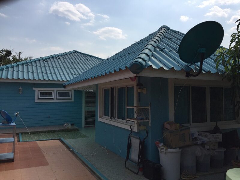 ขายบ้านทรงรีสอร์ท ใกล้เขา ติดลำธาร จังหวัดปราจีนบุรี