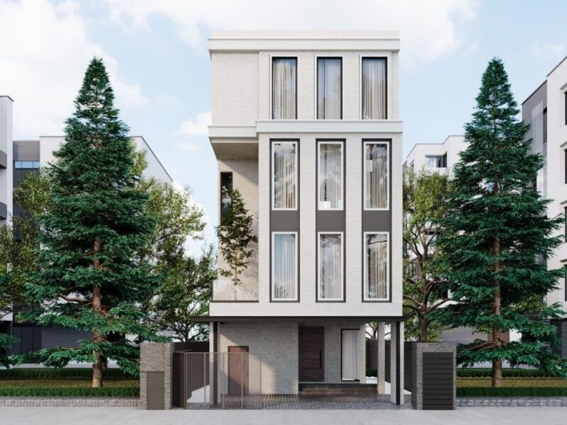 ขายที่ดินแปลงเล็ก 50 ตารางวา ปรีดี 20 สุขุมวิท 71 พร้อมแบบบ้านหรูมีลิฟต์