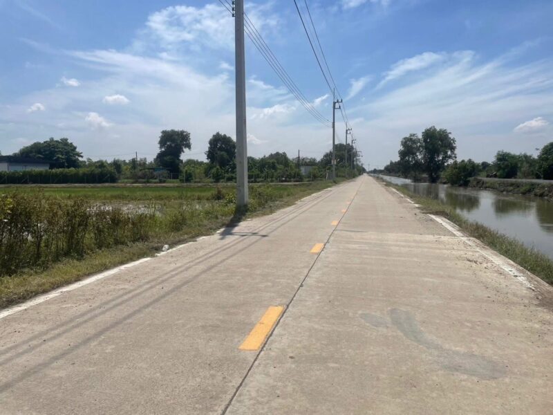 คลอง 6 ซอย 67 แปลงเล็กเหมาะปลูกบ้าน💥 ไม่ไกลจากมอเตอร์เวย์ 100 ตรว. 490,000 บาท ฟรีโอน