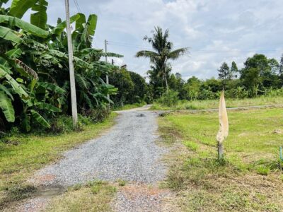 ขายที่ดินสวย ติดน้ำ พร้อมผลไม้ – ต.นาหินลาด อ.ปากพลี จ.นครนายก