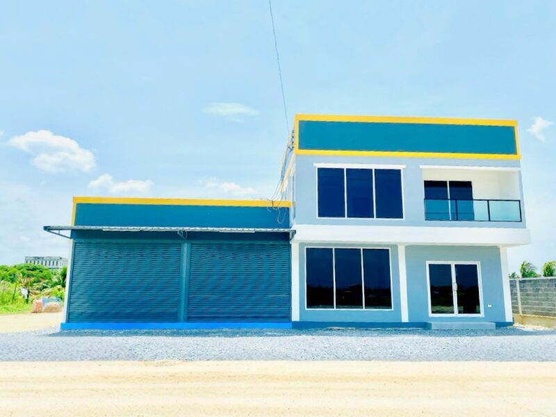 โครงการมังกรทองแฟคทอรี่ อยู่ติดถนนใหญ่ เส้น340 เหมาะสำหรับขยายธุรกิจ ทำออฟฟิศ โกดกัง โรงงาน ราคาเริ่มต้น 2.9 ล้านบาท