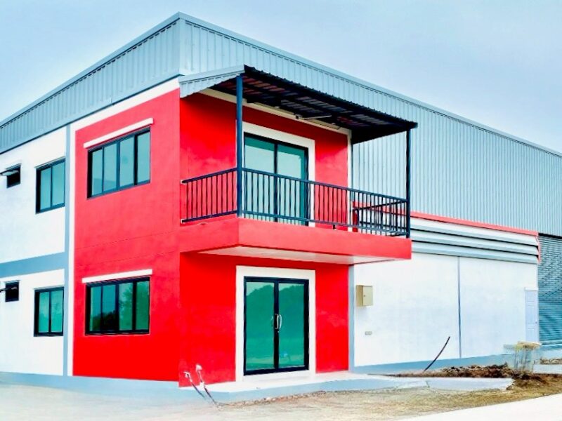 โครงการมังกรทองแฟคทอรี่ อยู่ติดถนนใหญ่ เส้น340 เหมาะสำหรับขยายธุรกิจ ทำออฟฟิศ โกดกัง โรงงาน ราคาเริ่มต้น 2.9 ล้านบาท