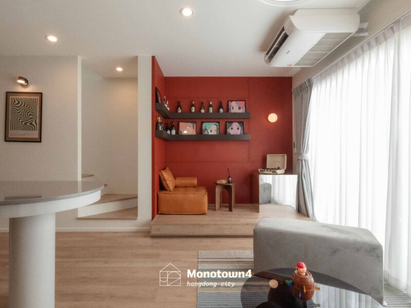 บ้านโซนหางดงเชียงใหม่ โครงการ Monotown 4 ทาวน์โฮม 3 นอน ฟังก์ชันครบ มีคอร์ตยาร์ดและสวนส่วนตัว ใกล้กาดฝรั่ง 5 นาที