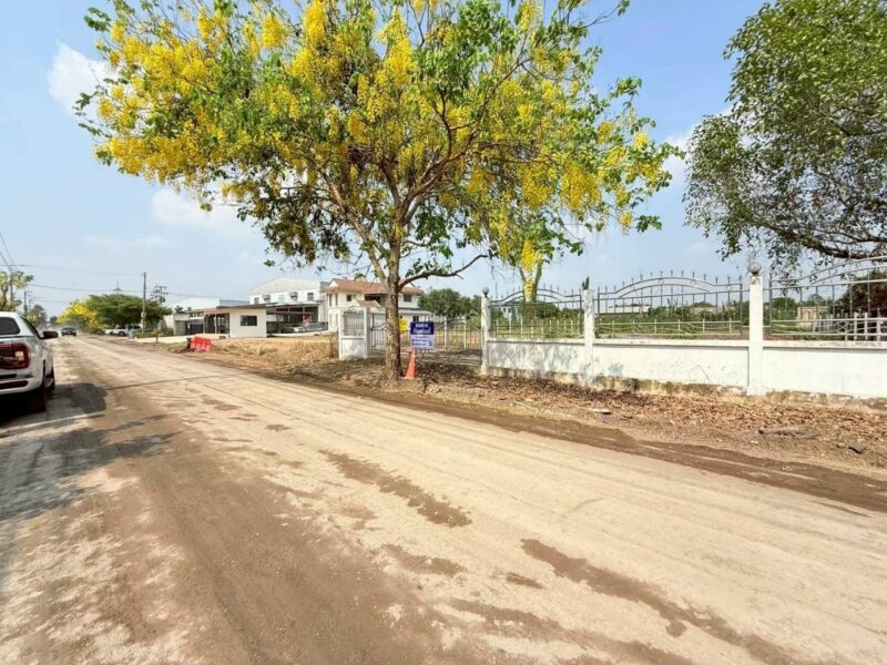 ขายด่วนที่ดินซอยโรงพยาบาลลาดหลุมแก้ว 200 ตรว ติดถนนลาดยางสาธารณะ ถมแล้ว ถ.เทศบาล 2 จ.ปทุมธานี