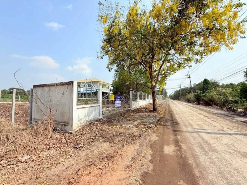 ขายด่วนที่ดินซอยโรงพยาบาลลาดหลุมแก้ว 200 ตรว ติดถนนลาดยางสาธารณะ ถมแล้ว ถ.เทศบาล 2 จ.ปทุมธานี