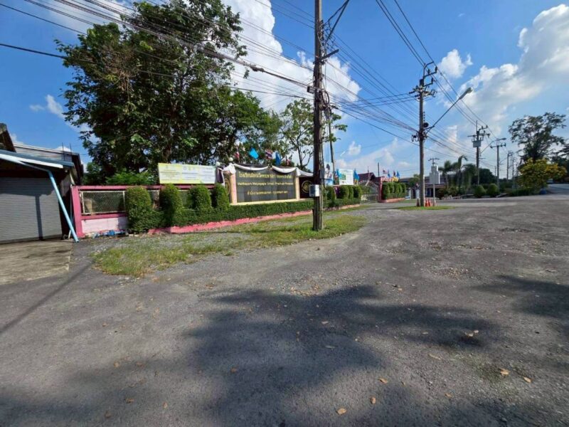 ขายด่วนที่ดินติดถนนประชาสำราญ 273 ตรว ทำลดี มีอนาคต เขตหนองจอก กทม.