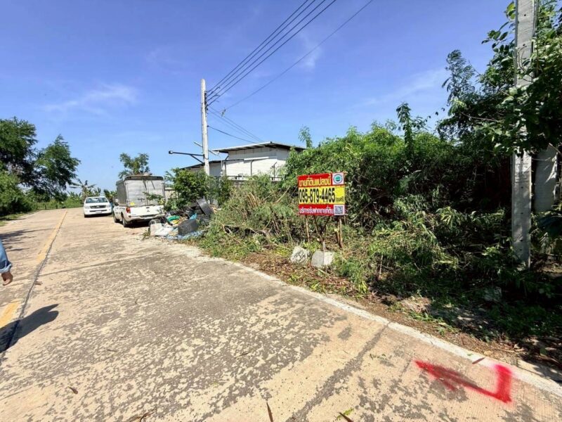 ขายถูกที่ดินตำบลศาลากลาง 84 ตรว ติดถนนคอนกรีต ถมแล้วบางส่วน ซ.นุ่มประสงค์ 1 อ.บางกรวย จ.นนทบุรี