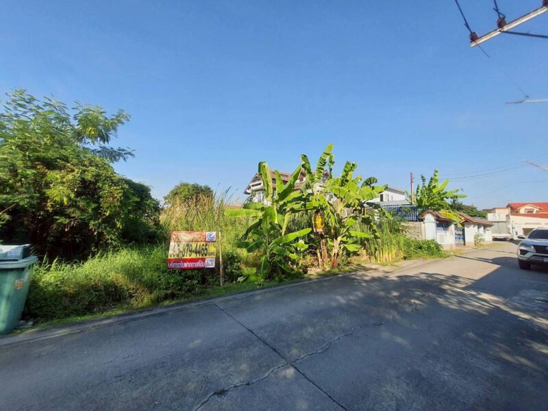 ขายถูกที่ดินสุขาภิบาล 5 เนื้อที่ 199 ตรว ติดถนนคอนกรีตสาธารณะ ซ.5 แยก 22 กทม.