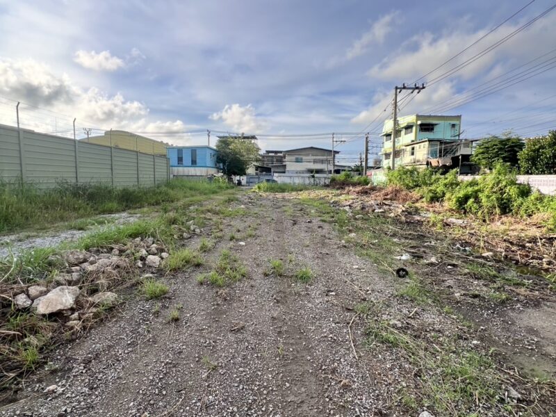 ขายด่วนที่ดินเปล่าพระประแดง สมุทรปราการ เนื้อที่ 386 ตร.ว.