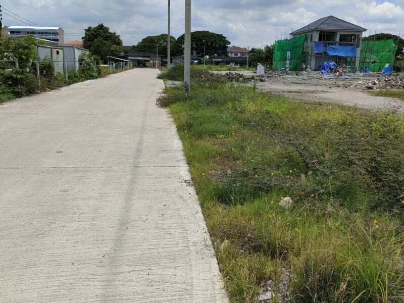 ให้เช่าที่ดินเปล่าถมแล้วใกล้ 5 แยกวัชรพล กรุงเทพมหานคร