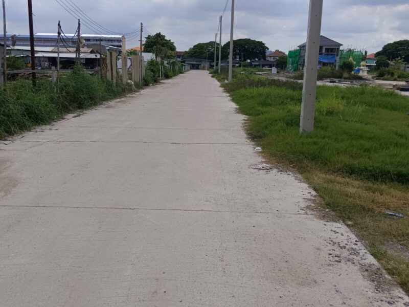 ให้เช่าที่ดินเปล่าถมแล้วใกล้ 5 แยกวัชรพล กรุงเทพมหานคร